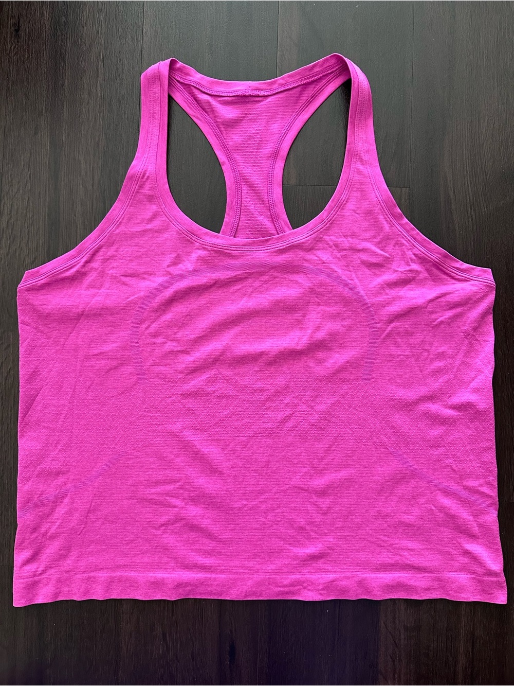 lululemon swiftly tech racerback tank top - Fuchsia Pink NWOT size 14